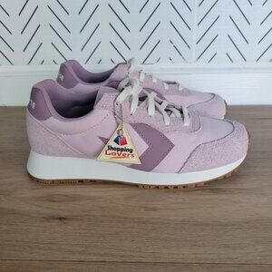 ❤️Converse Omega Trainer Ox Pink Purple Men Shoes Sz 7 Suede Sneakers A16172C❤️